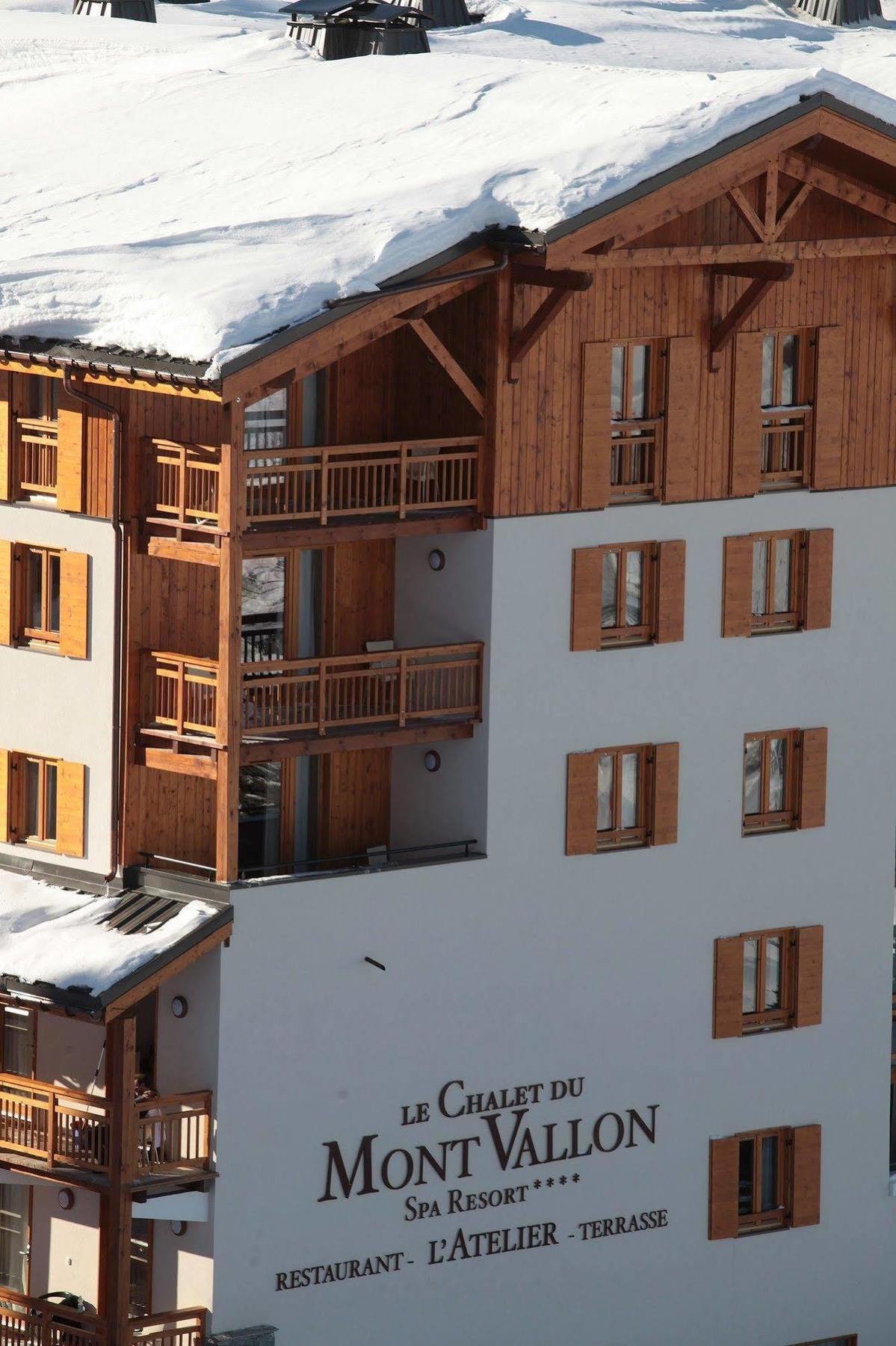 Le Chalet Du Mont Vallon Spa Resort Les Menuires Exterior photo