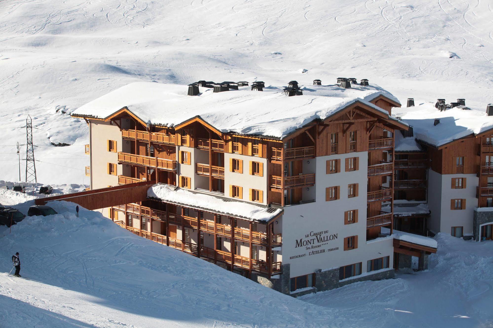 Le Chalet Du Mont Vallon Spa Resort Les Menuires Exterior photo