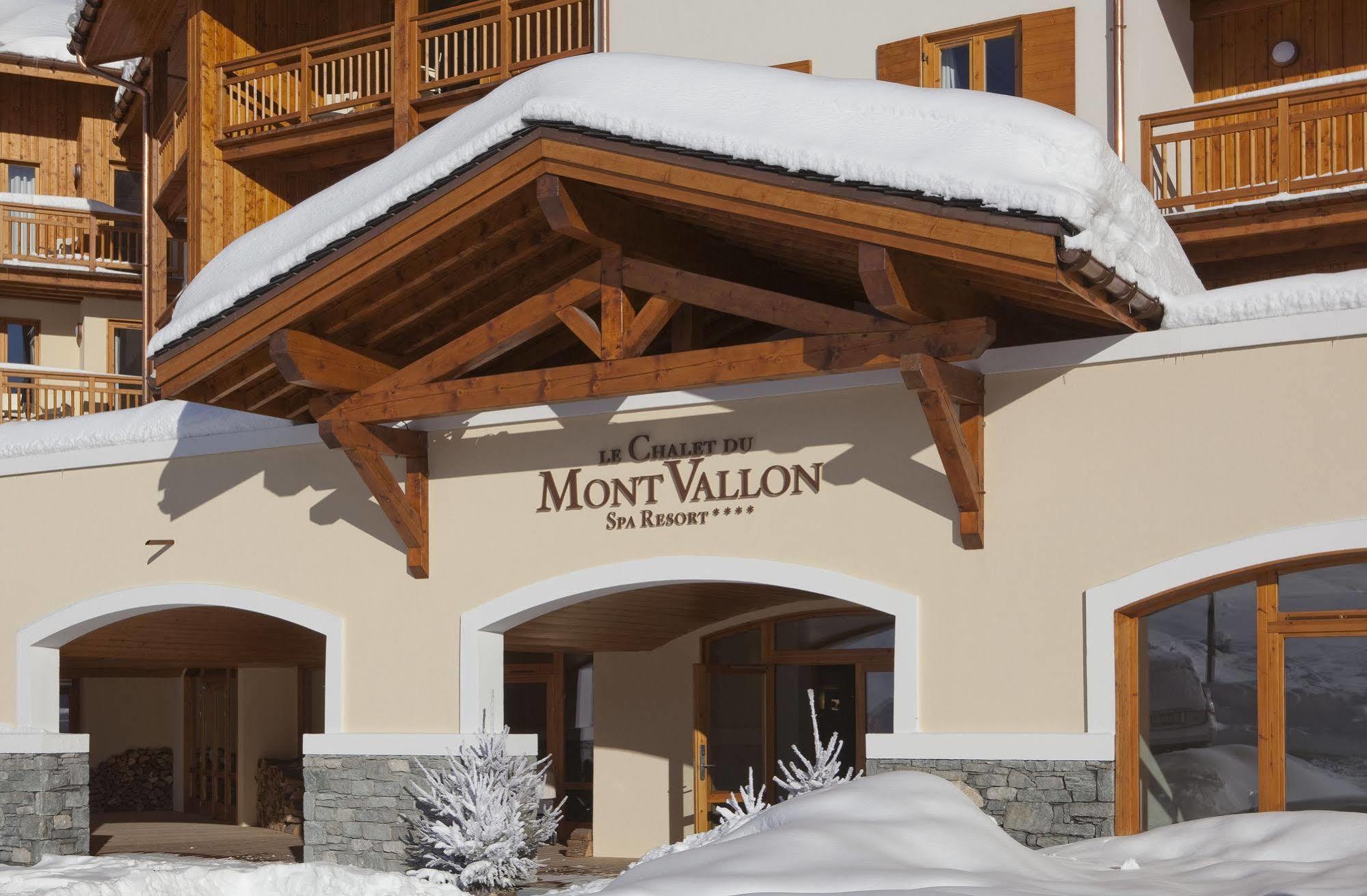 Le Chalet Du Mont Vallon Spa Resort Les Menuires Exterior photo